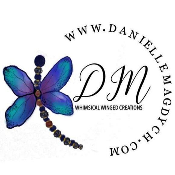 Whimsical Winged Butterflies Framed Art Hand Crafted Wire Tree 15x12 Blue Morpho - Picture 3 of 15